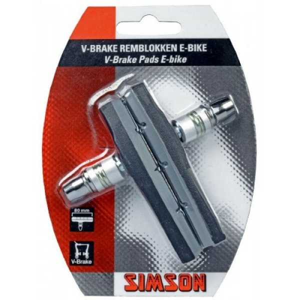 Simson 09 V-brake remblokken E-bike mm