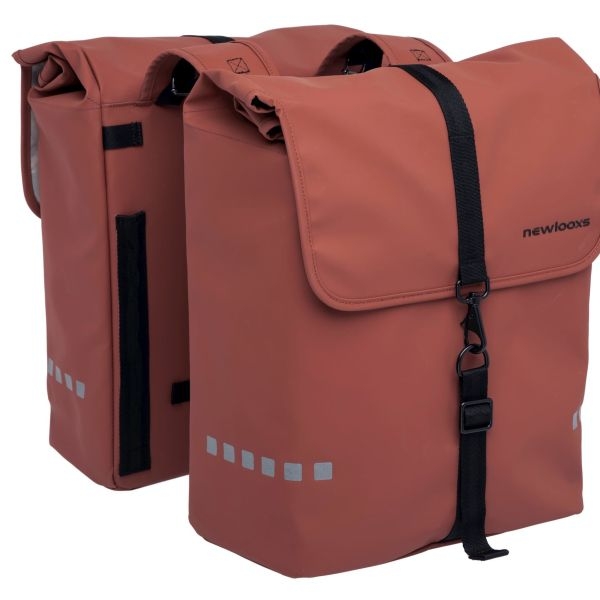 New Looxs Newlooxs Odense double 39L dubbele tas rust - Afbeelding 4