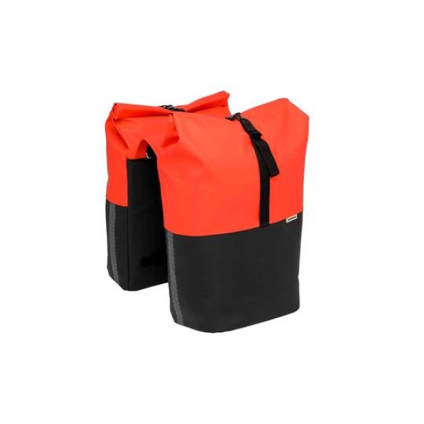New Looxs Newlooxs dubbele tas Nyborg 34L waterdicht red/black - Afbeelding 6
