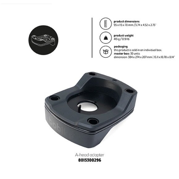Bobike A-Head adapter Plus voor de Mini