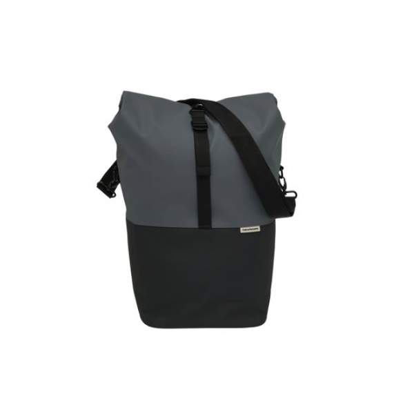 New Looxs Newlooxs enkele tas Nyborg 17L waterdicht darkgrey/black - Afbeelding 6