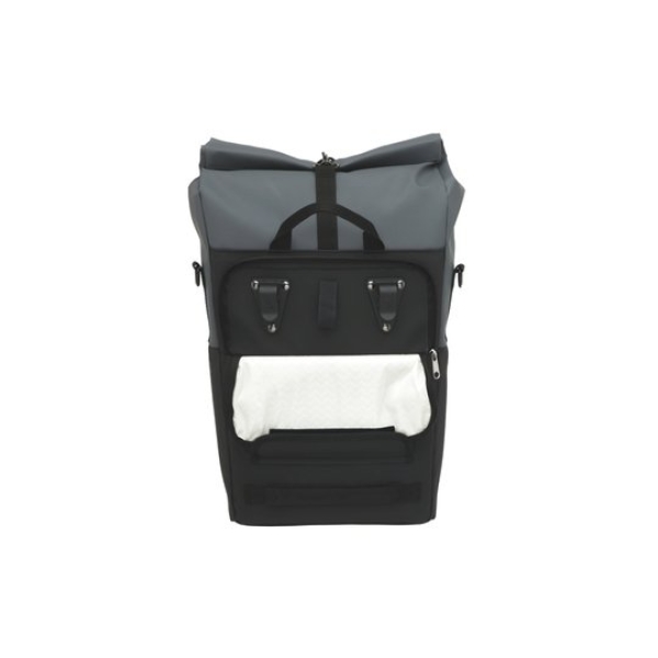 New Looxs Newlooxs enkele tas Nyborg 17L waterdicht darkgrey/black - Afbeelding 4