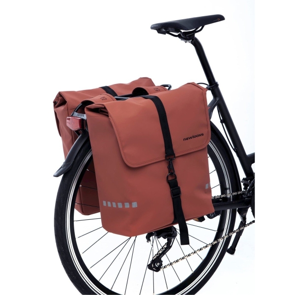 New Looxs Newlooxs Odense double 39L dubbele tas rust - Afbeelding 3