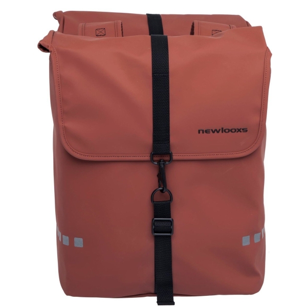 New Looxs Newlooxs Odense double 39L dubbele tas rust