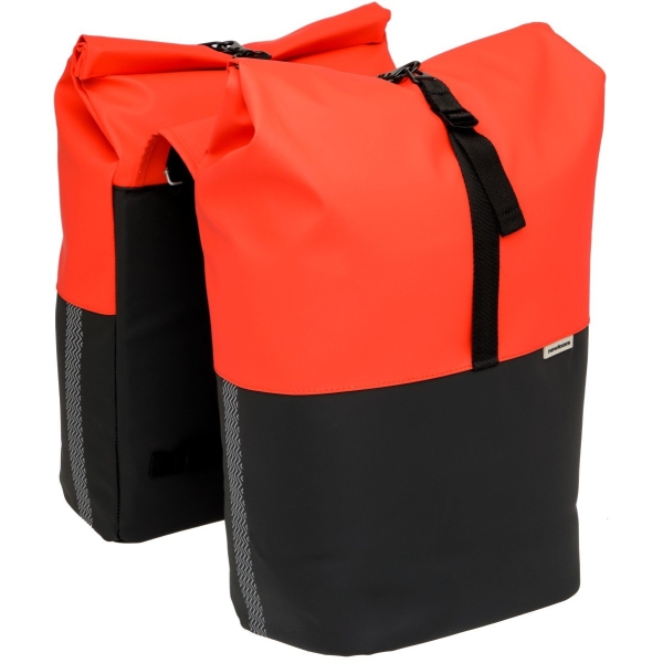 New Looxs Newlooxs dubbele tas Nyborg 34L waterdicht red/black