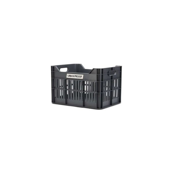 Urban Proof Gerecyclede Fietskrat Click 30 Liter - Asgrijs