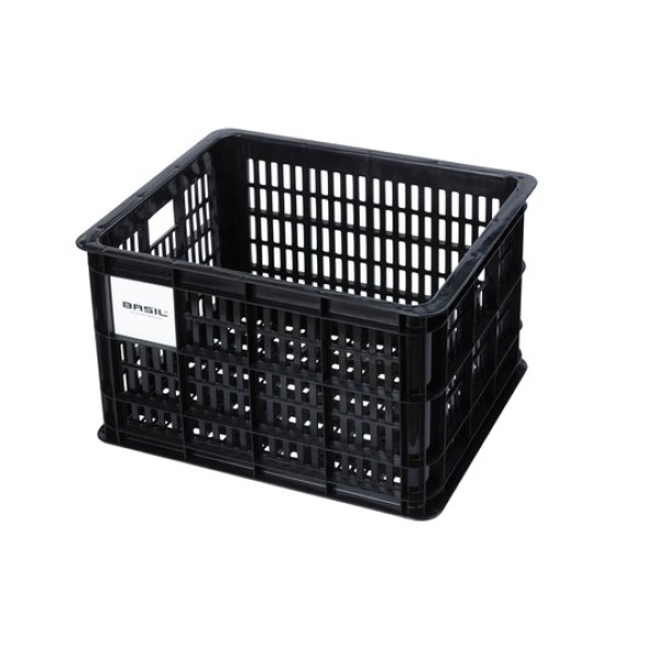 Basil fietskrat 29.5L gerecycled kunststof