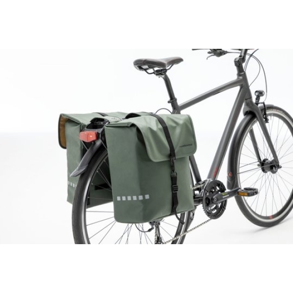 New Looxs NewLooxs 224.511 Dubbele tas Odense double 39L green - Afbeelding 3