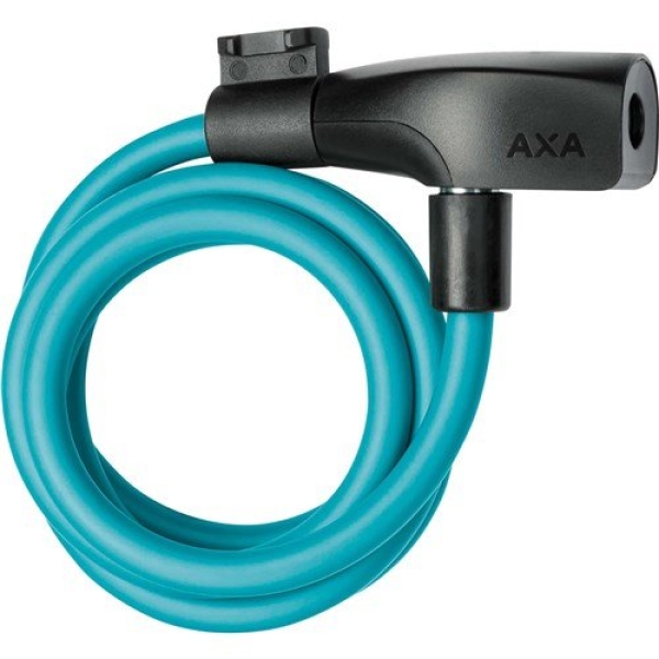 Axa spiraalkabelslot Resolute 8-120 ice blue