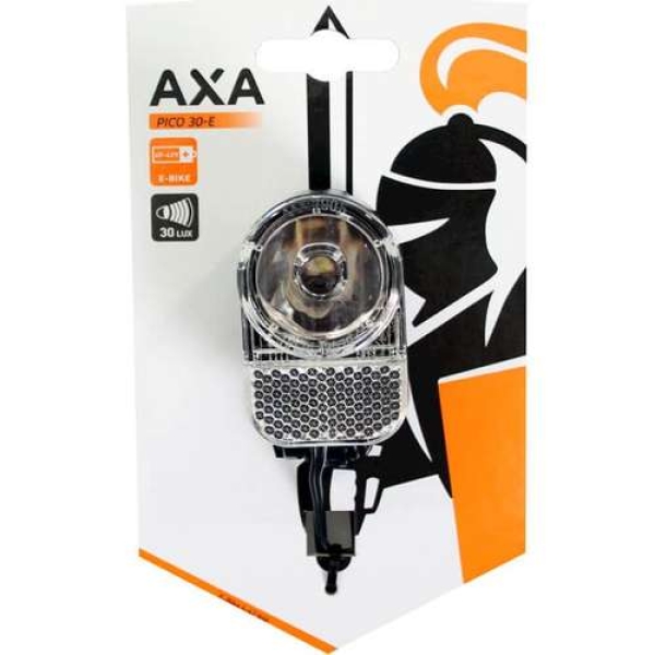 Axa Koplamp Pico30-E Switch Led dynamo 6-42Volt aan/uit