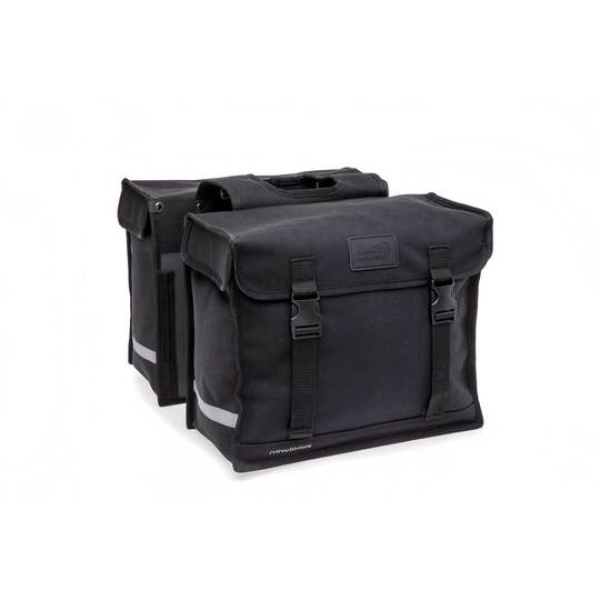 New Looxs Dubbele fietstas Canvas Deluxe - 46 liter - 39 x