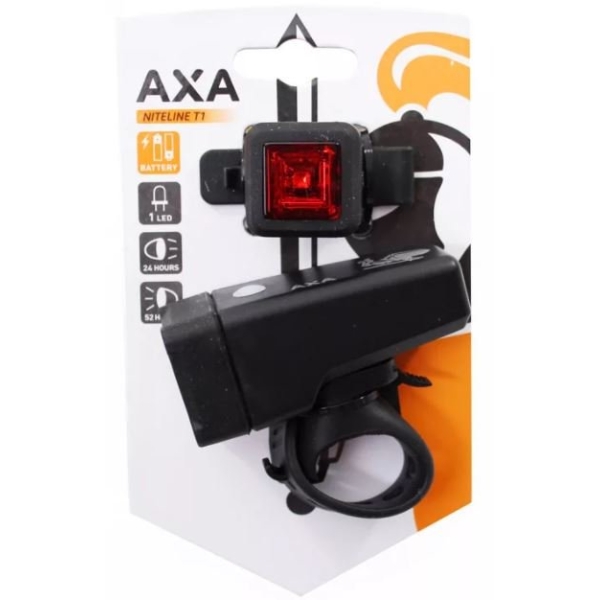 Axa Verlichtingsset Nitel ine T1 LED batterij