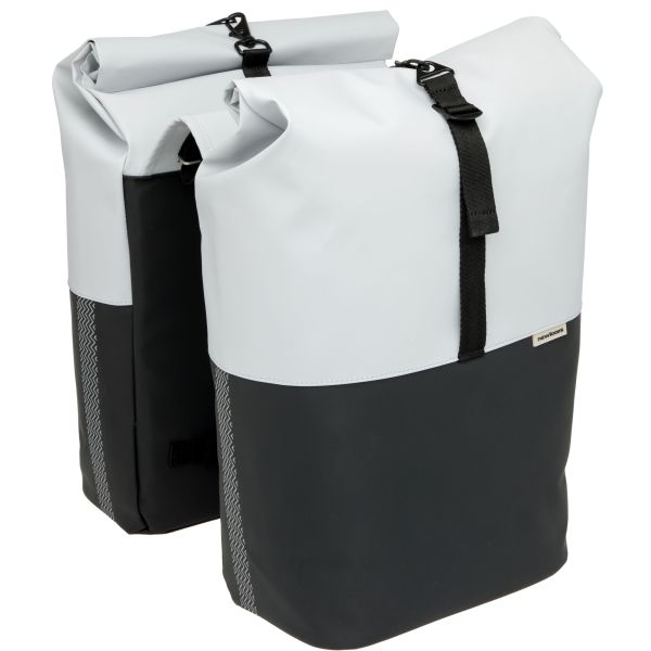New Looxs Newlooxs dubbele tas Nyborg 34L waterdicht lightgrey/black