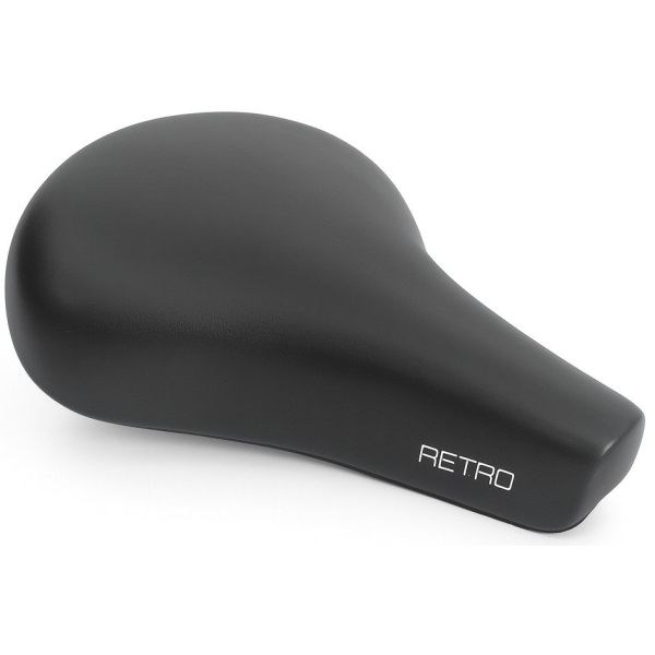 Edge Fietszadel City Retro - (op kaart)-Zwart